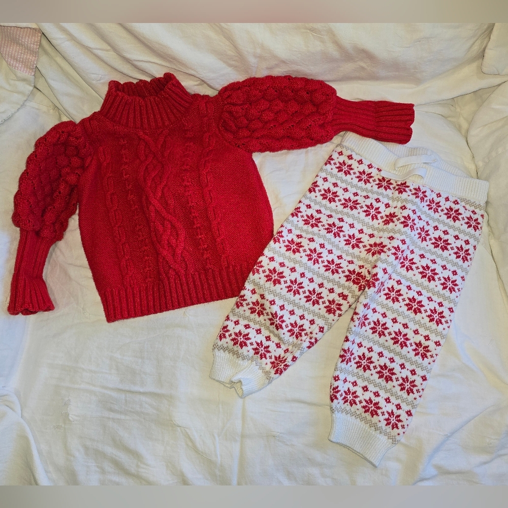 Janie and Jack Sweater Set